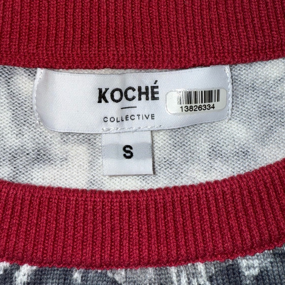 Koche Collective Women’s Python Print Crewneck Sw… - image 6